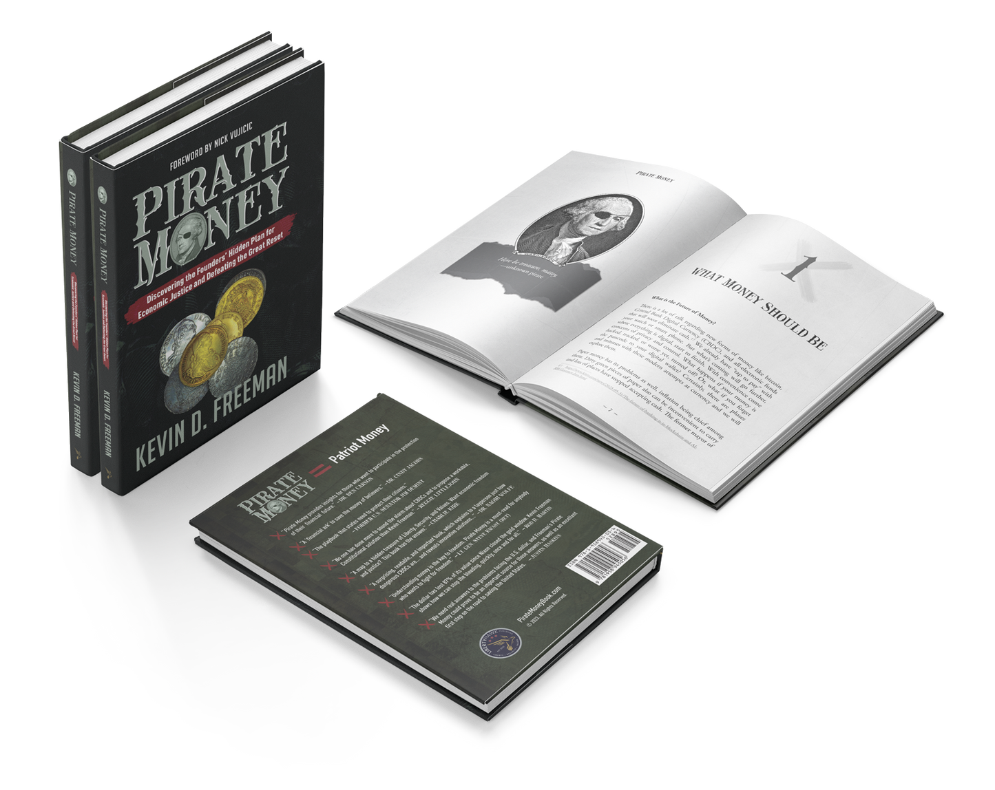 Pirate Money Book - Hard Cover